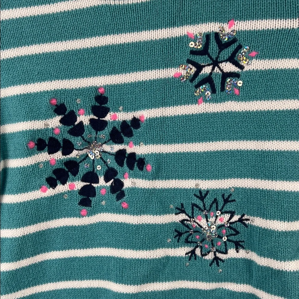 Girl’s Dresses - 2 Pack -Teal and White Sweater Dress - Blue Dress -Size 5